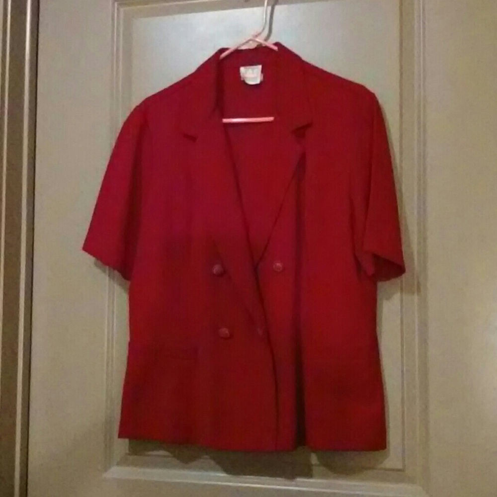 Women's short sleeve jacket size 16